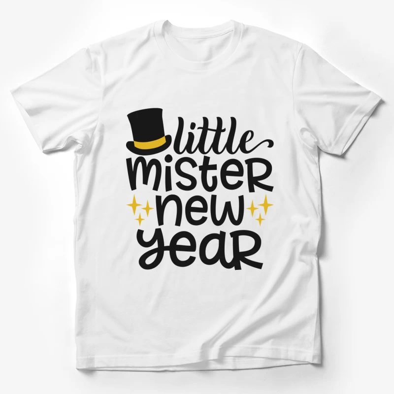 Petit Monsieur Nouvel An avec Chapeau Homme T-Shirt