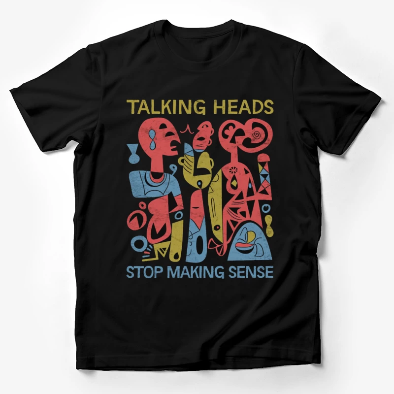 Talking Heads "Stop Making Sense" Abstract Album Art Male T-Shirt