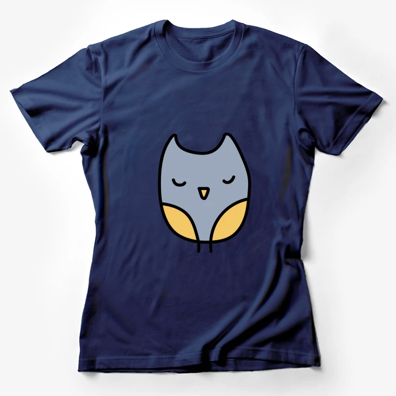 Illustration de hibou coloré Femme T-Shirt