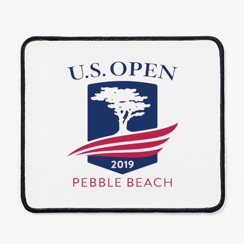 2019 US Open Golf Championship at Pebble Beach Logo Mouse Pad