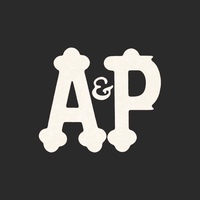 Decorative White AP Letters with Ampersand Baseball Cap