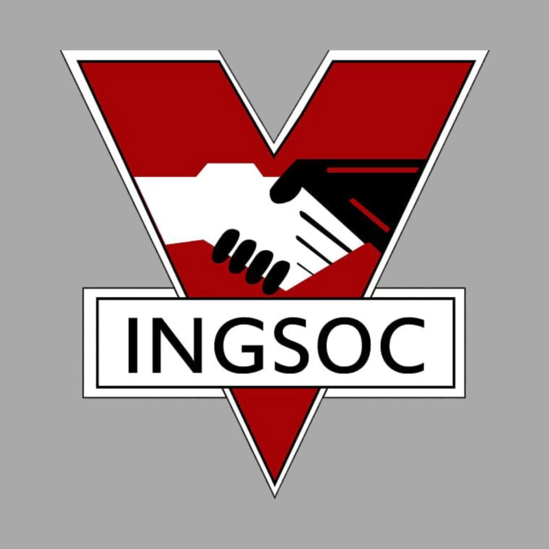INGSOC 2 Male Pullover Hoodie