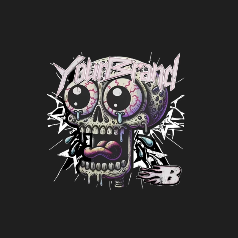 Conception de crâne en graffiti Homme Débardeur