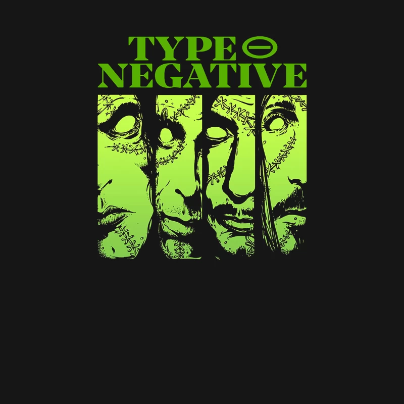 Type O Negative Faces Male Long Sleeve T-Shirt