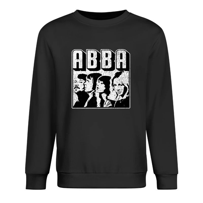 Abba Retro Male Pullover Sweatshirt