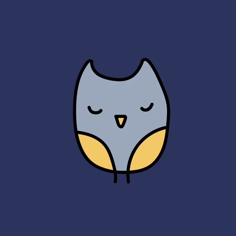Illustration de hibou coloré Femme T-Shirt
