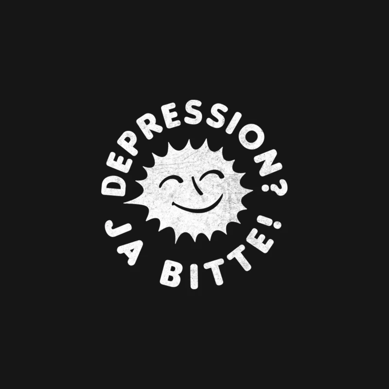 Depression - Ja Bitte! Desk Mat