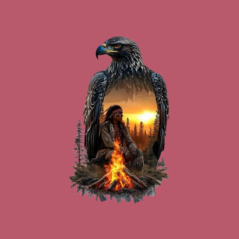 Spirit of the Eagle: A Native American Connection Tapestry