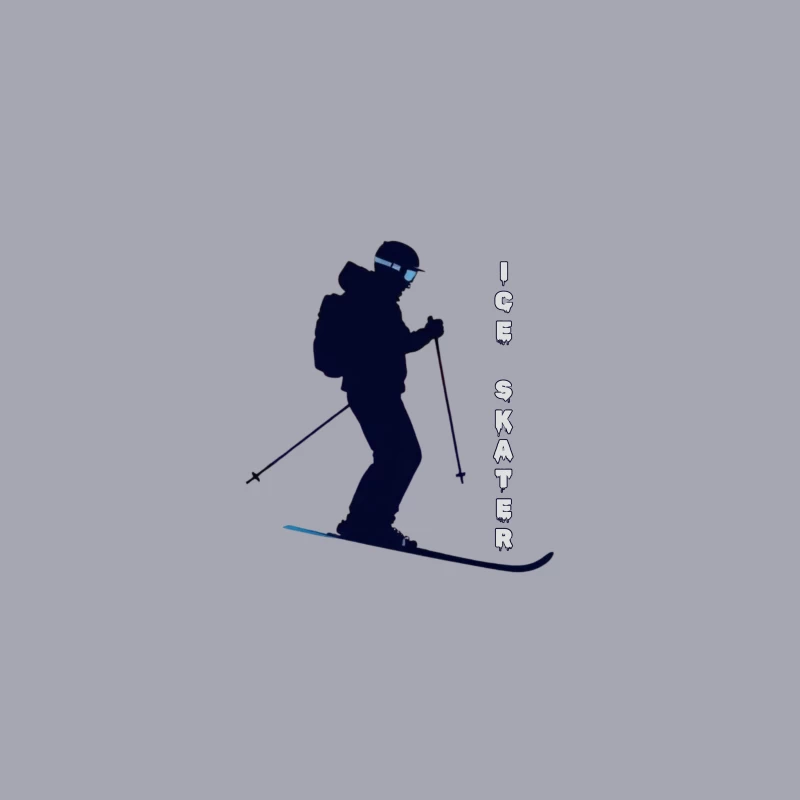 Ice skater lover Desk Mat