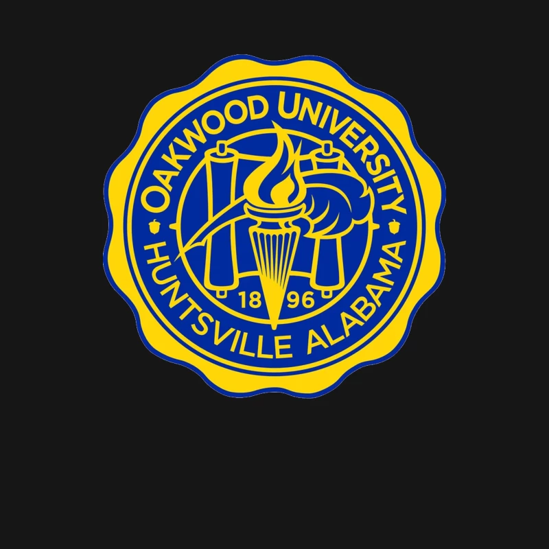 Official Seal of Oakwood University in Huntsville, Alabama Male Long Sleeve T-Shirt