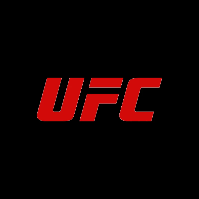 UFC (Ultimate Fighting Championship) Official Red Logo Travel Mug