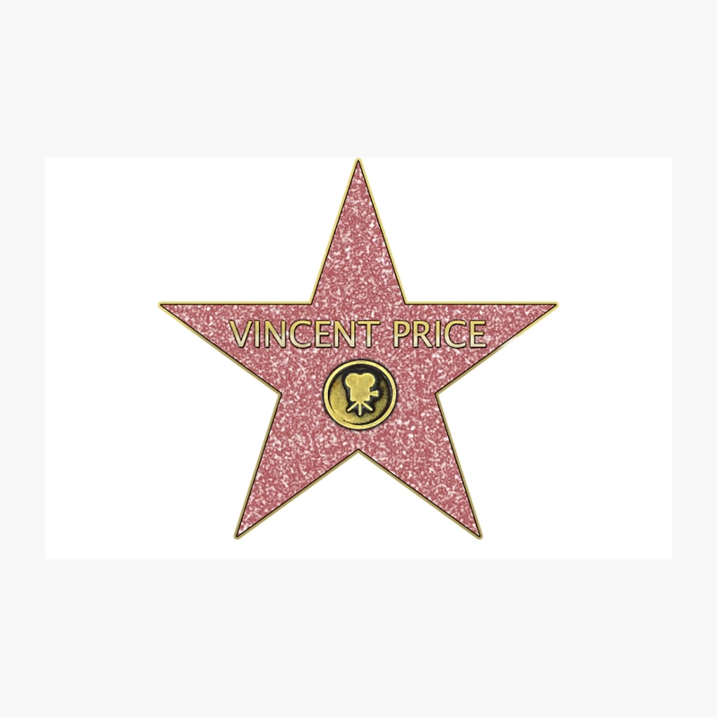 Vincent Price_s Hollywood Star Travel Mug