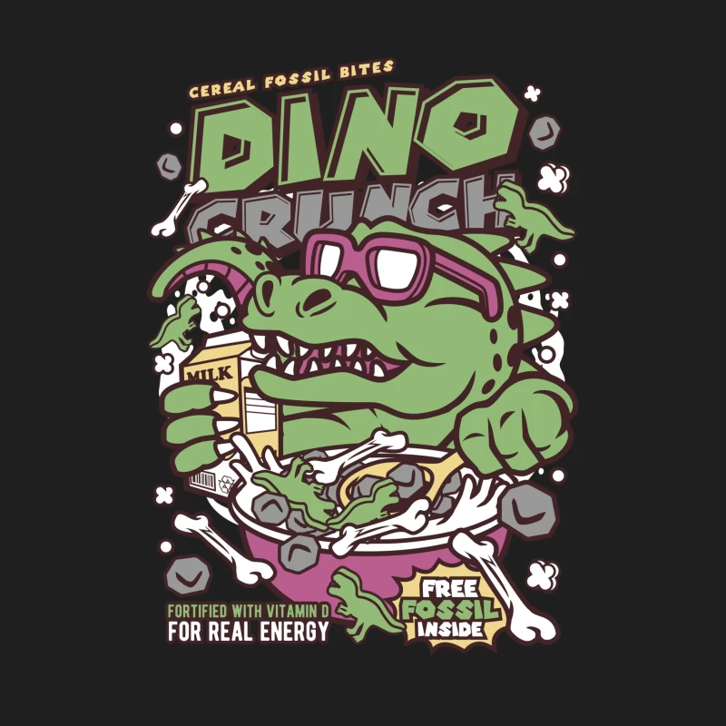 Céréales Dino Crunch avec Fossile Gratuit Homme Débardeur