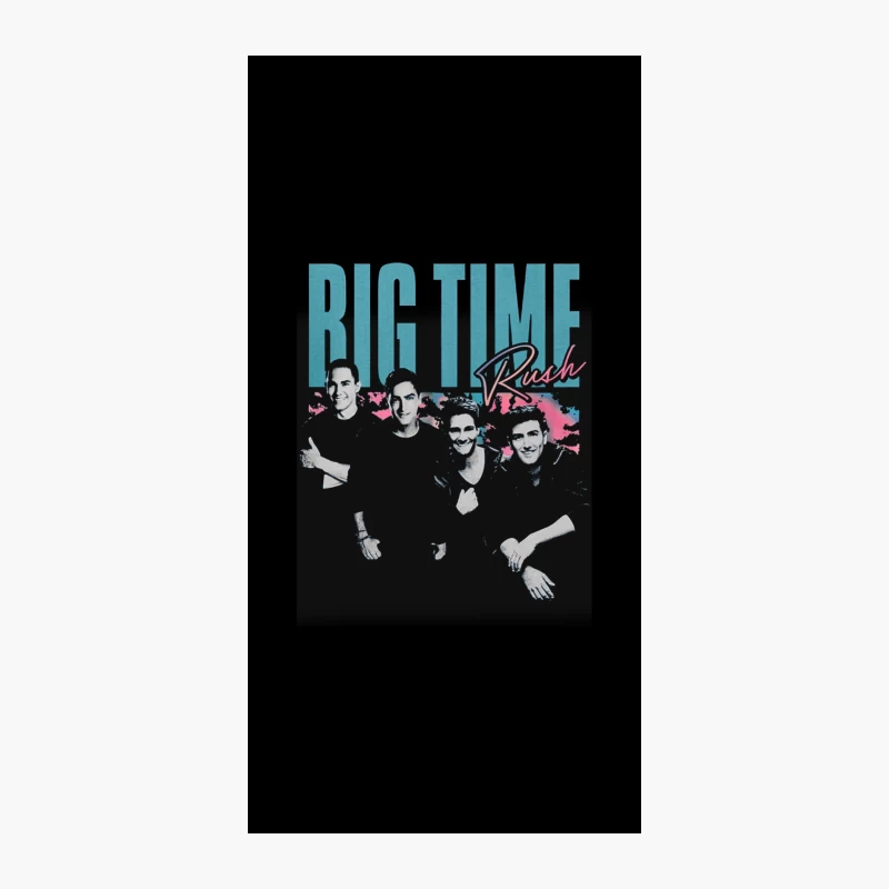 Big Time Blue Pink Rush iPhone Case