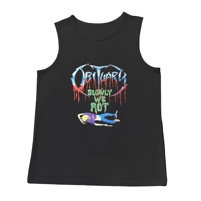 Obituary Slowly We Rot Male Tank Top