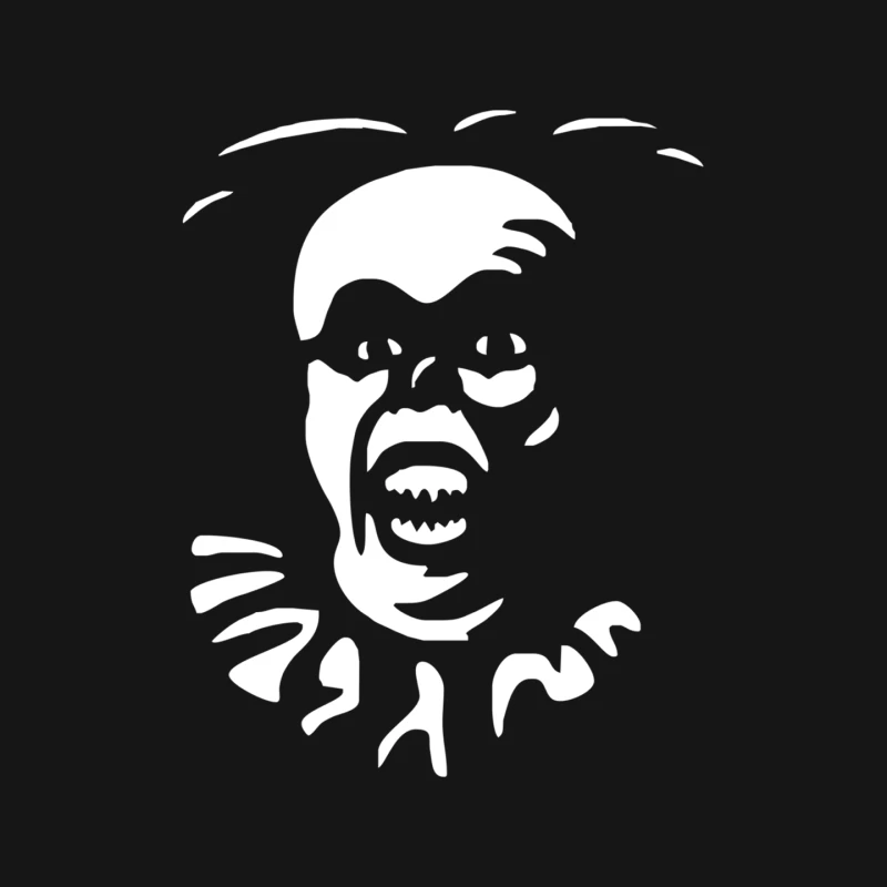Clown ES Nerd Retro Horror Fun Mouse Pad
