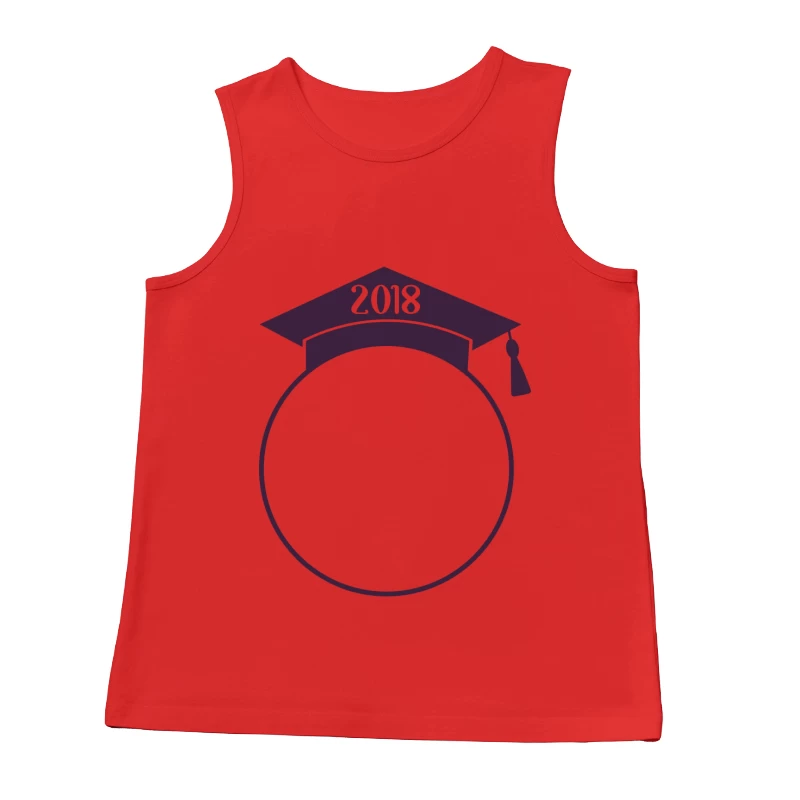 Cadre de diplômé 2018 Homme Débardeur