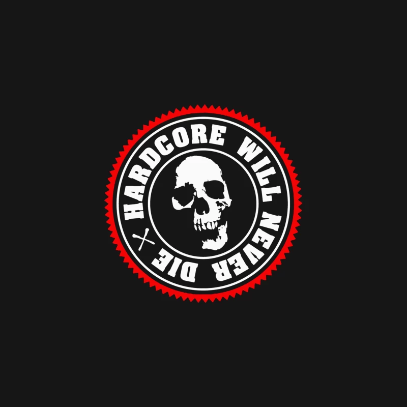 Hardcore Will Never Die Desk Mat