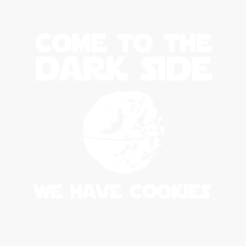Come To The Dark Side We Have Cookies Cotton Tote Bag