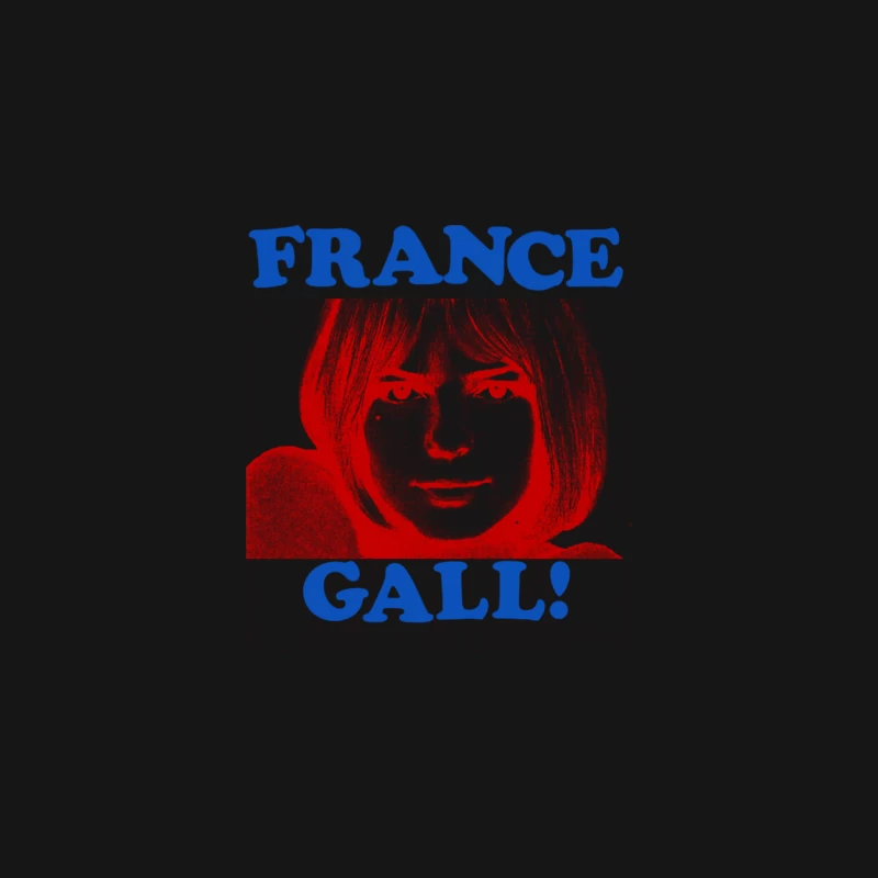 France Gall  60s Style Retro Fanart Design Desk Mat