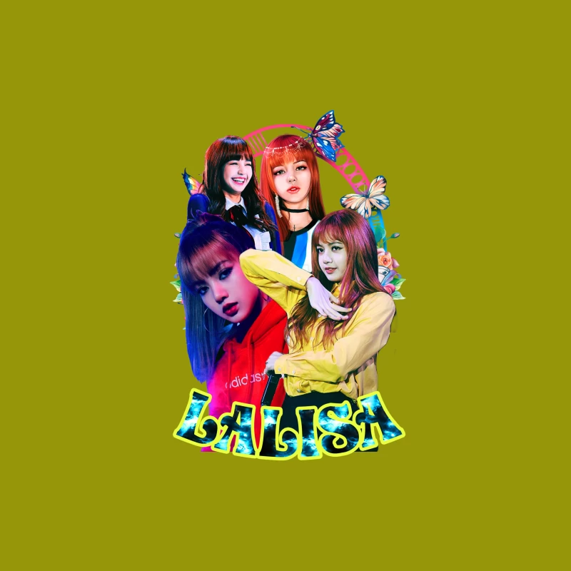 Collage of a K-Pop Female Artist iPhone Case