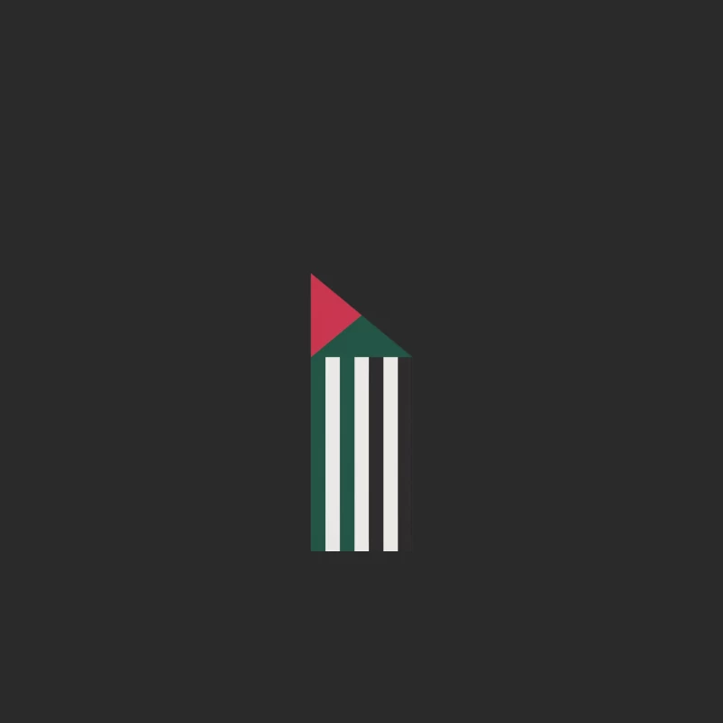 Palestinian Flag: National Symbol with Red, Green, White, and Black Colors Baseball Cap