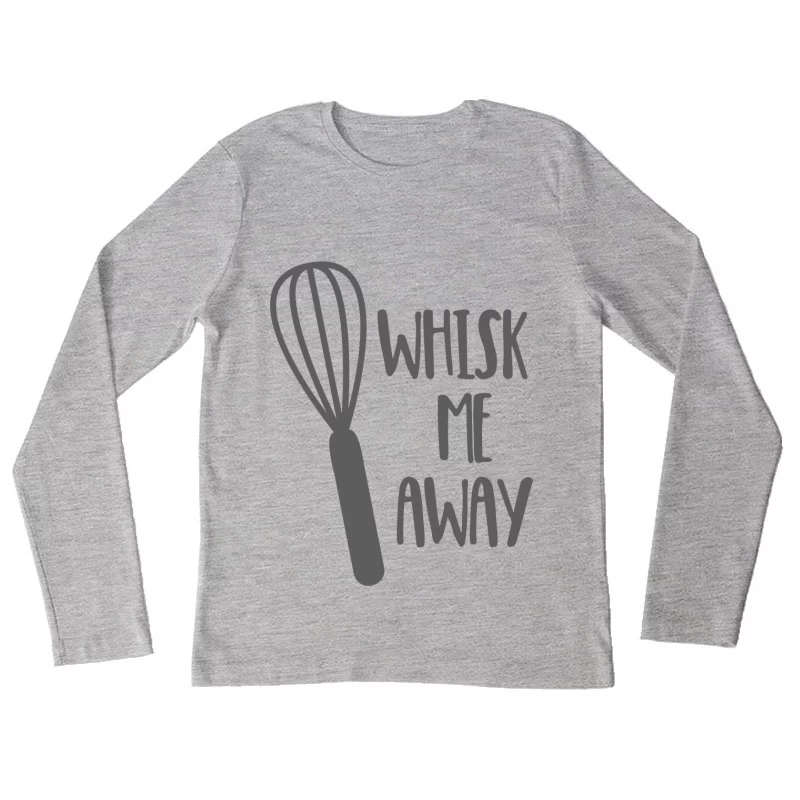 Design amusant avec fouet Femme Manches Longues T-Shirt
