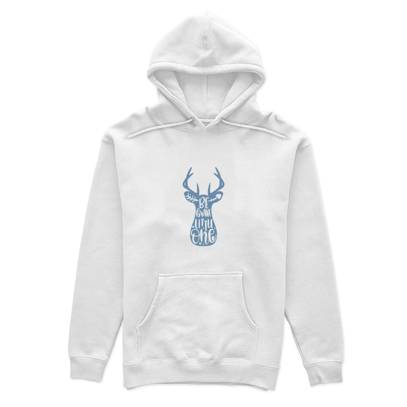 Design de cerf avec texte inspirant Femme Sweat à capuche