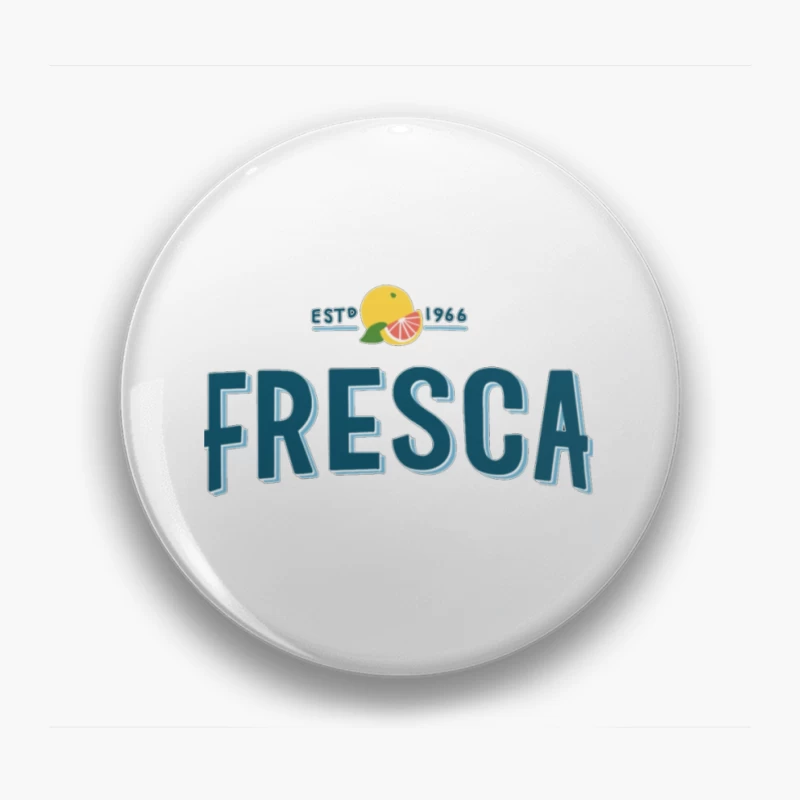 Vintage Fresca Soda Logo Design from 1966 Pin