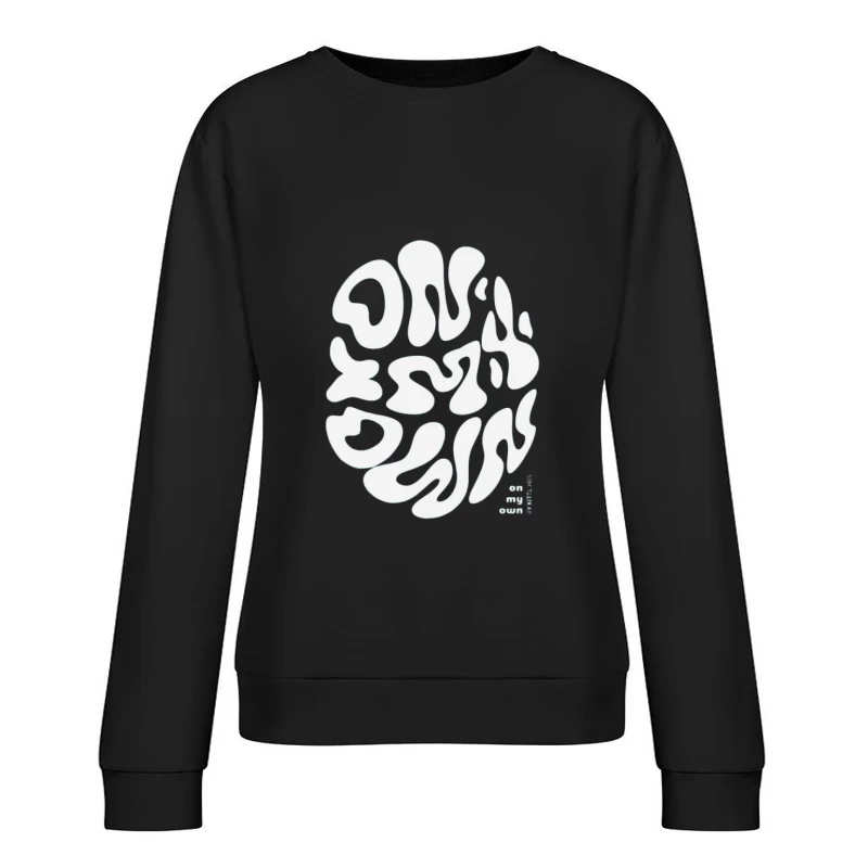 Optische Illusion Kunst Damen Pullover Sweatshirt