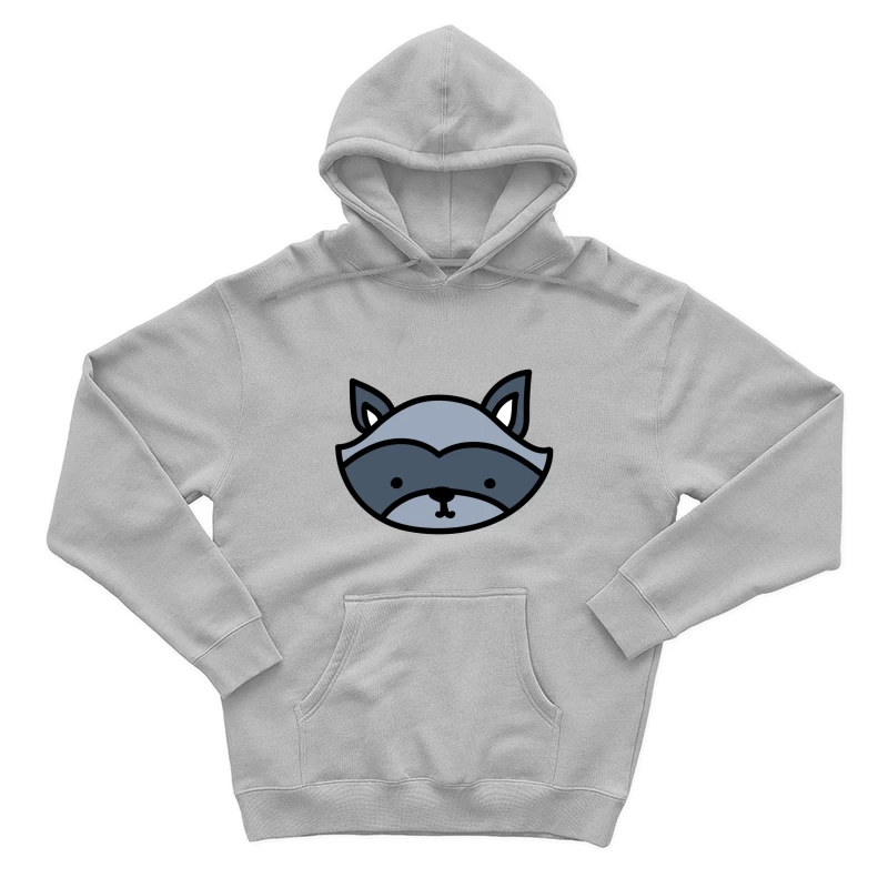 Illustration de Raton Laveur Minimaliste Homme Sweat à capuche
