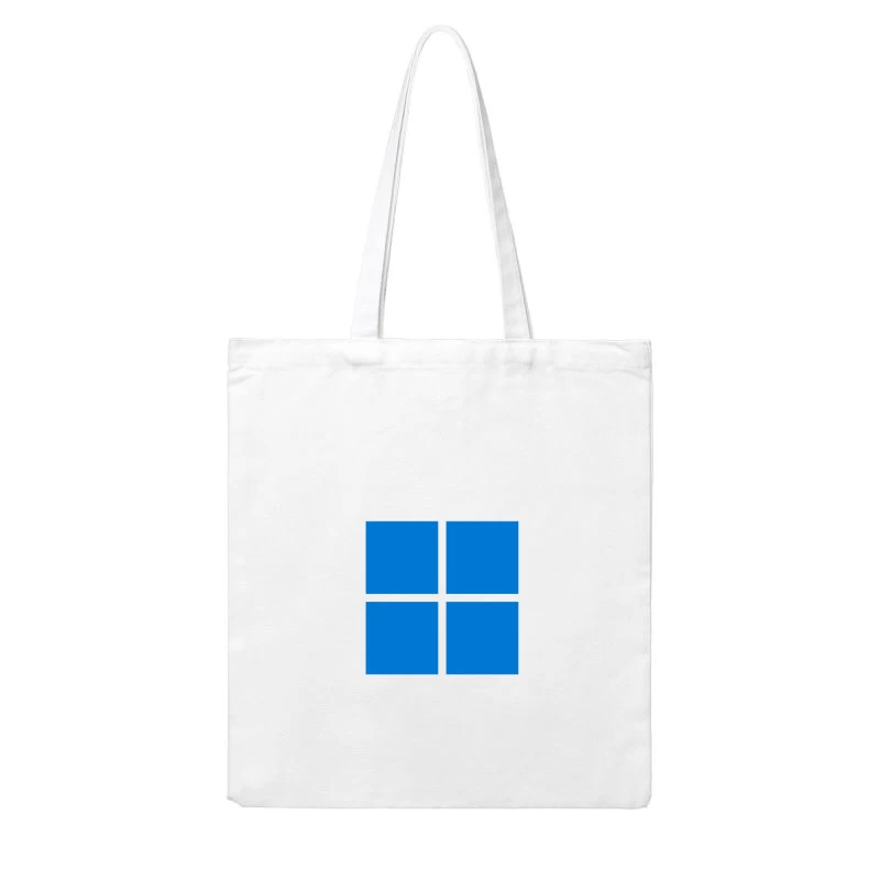 Microsoft Windows Operating System Logo Cotton Tote Bag