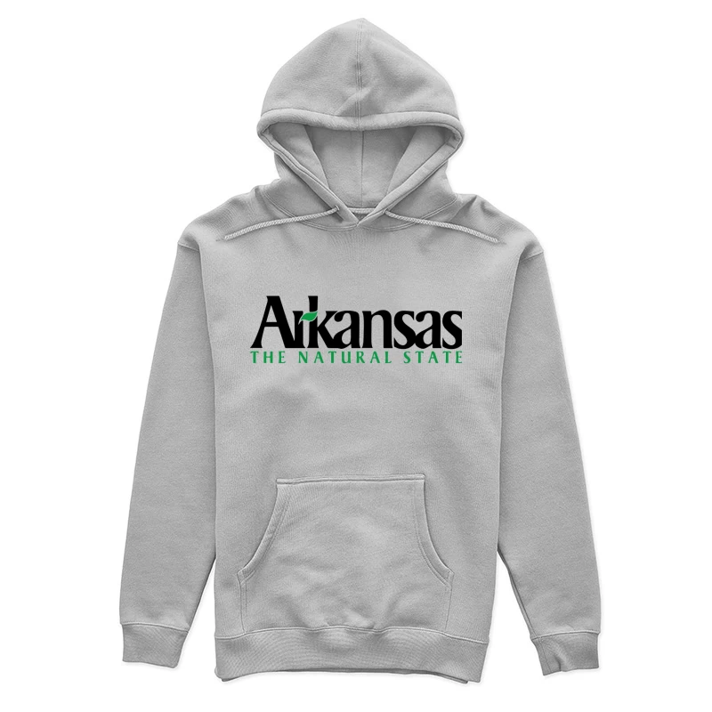 Arkansas Natural State Official Tourism Logo Design Female Pullover Hoodie