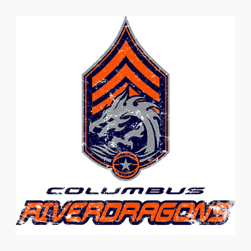 Columbus Riverdragons Pin