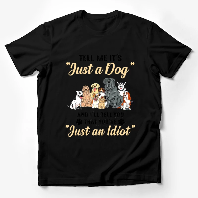 Amour et Fidélité des Chiens Homme T-Shirt