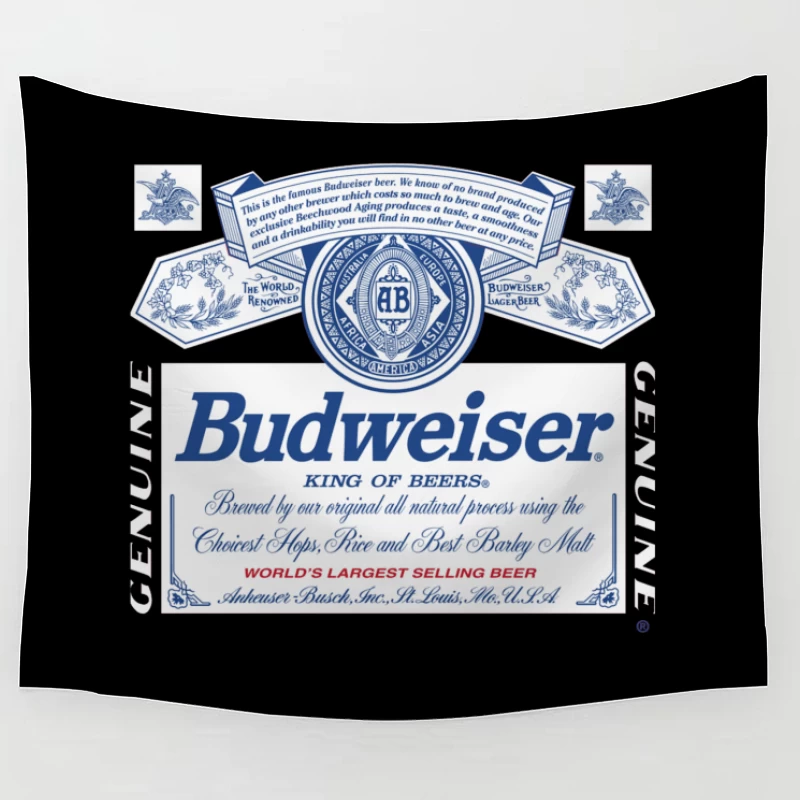 Budweiser Beer Tapestry