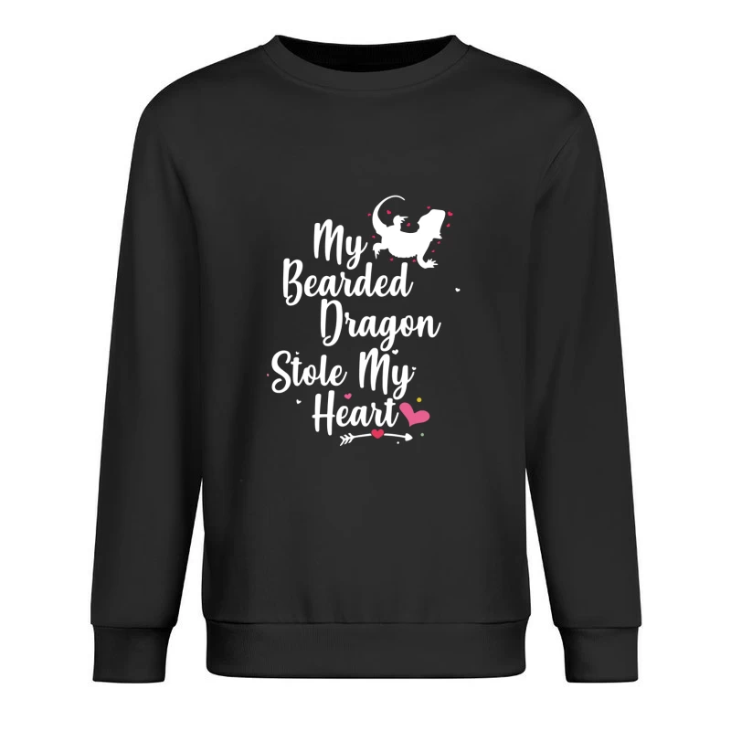 Amour de lézard à barbe Homme Sweat-shirt à enfiler