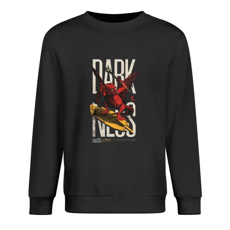 Dark Souls Red Demon Fantasy Gaming Art Male Pullover Sweatshirt