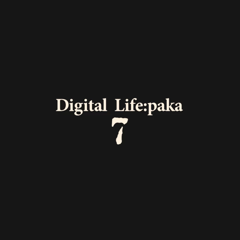 Digitale Leben: Paka 7 Herren T-Shirt