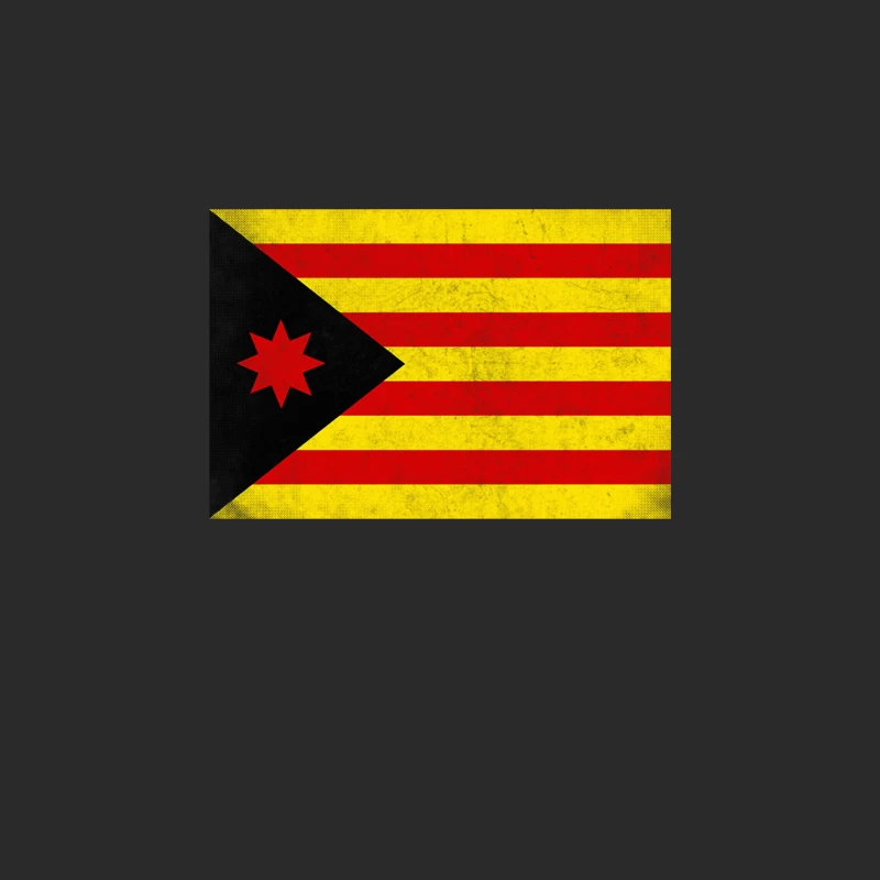 Estelada Anarquista - Vintage Faded Look Design Baseball Cap