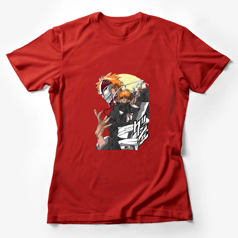 Cooler Shinigami-Krieger - Manga-Illustration Damen T-Shirt