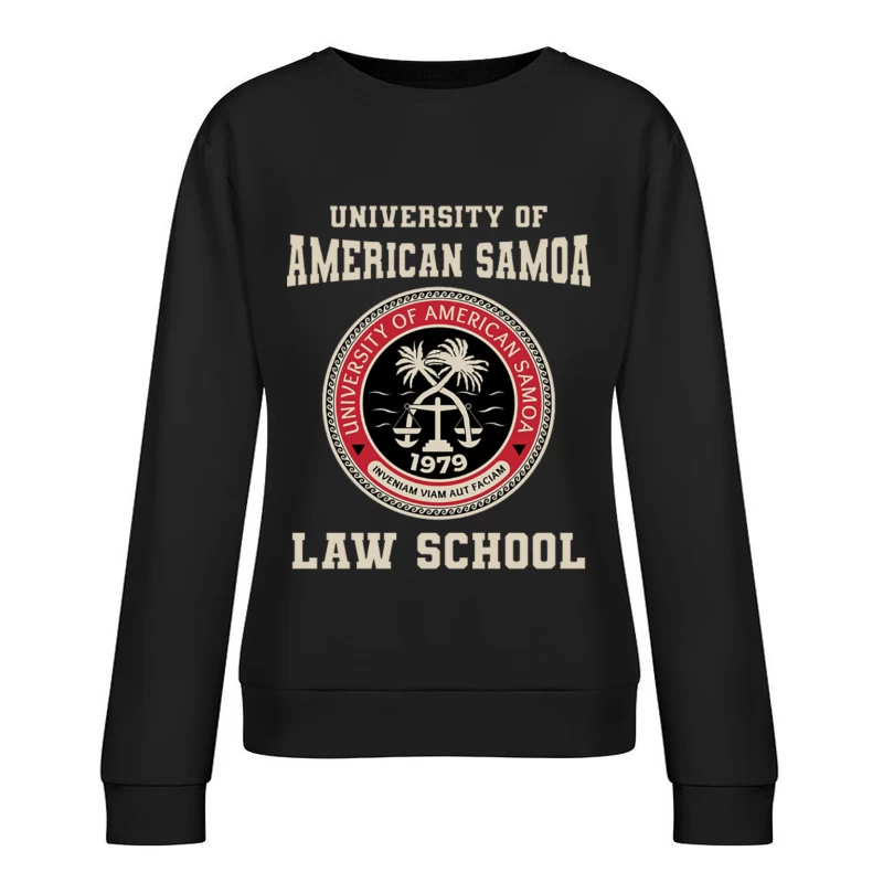 University of American Samoa Law Schoo Female Pullover Sweatshirt