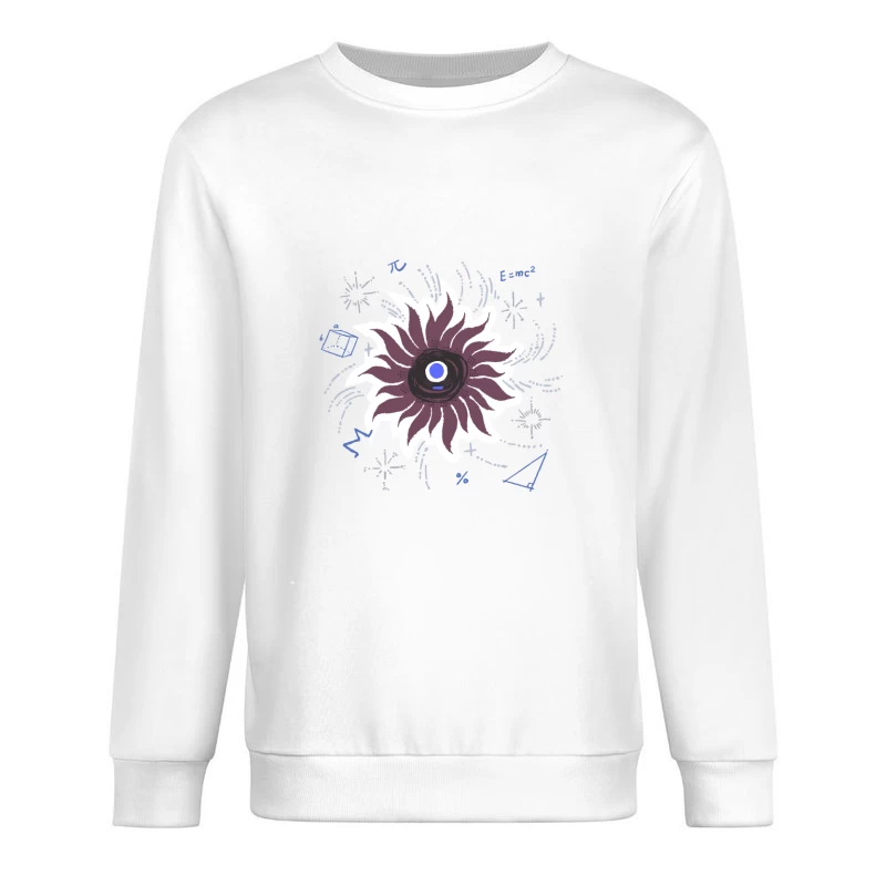 Wissenschaftliche Blume Herren Pullover Sweatshirt