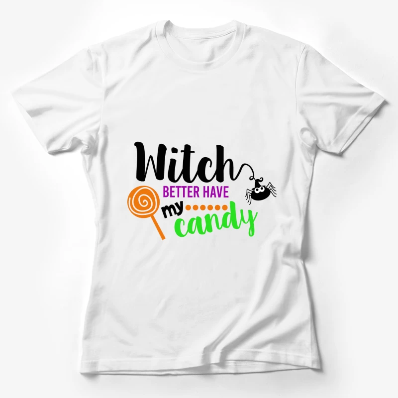 Demande de Bonbons Halloween Femme T-Shirt
