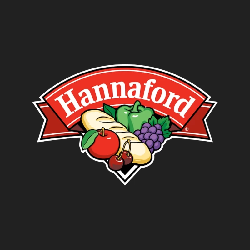 Hannaford Supermarket Logo with Fresh Produce Design Bucket Hat