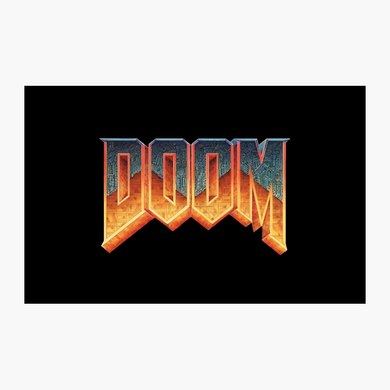 Doom Retro Art Travel Mug
