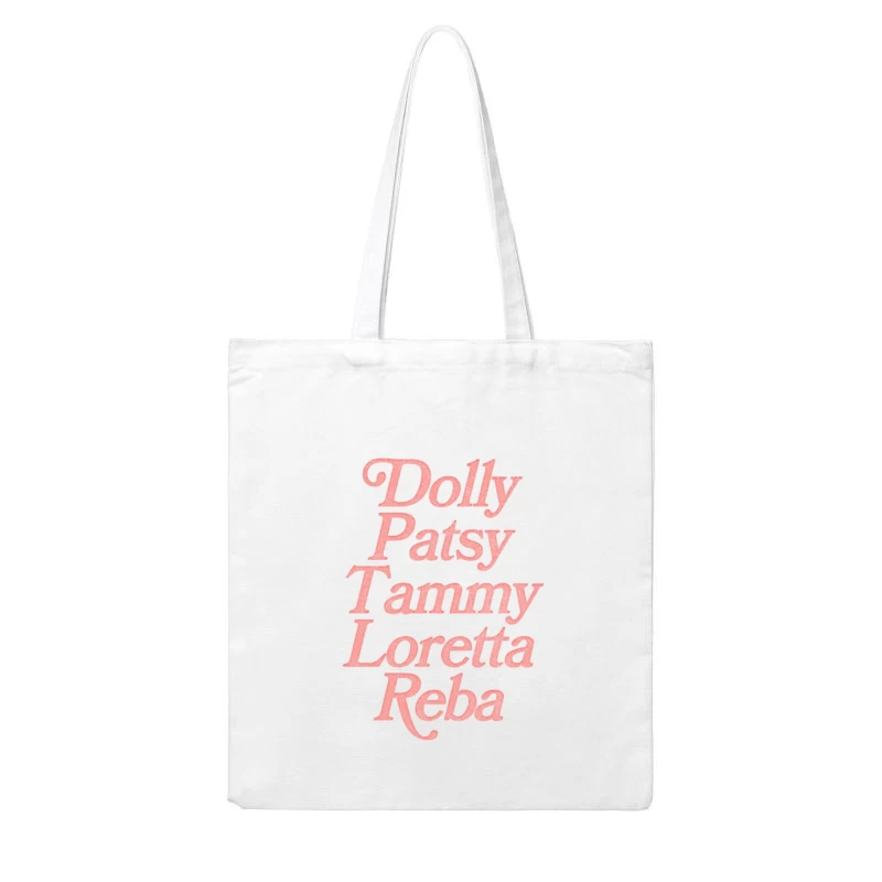 Country Legends   Retro Style Country Music Fan Gift Cotton Tote Bag