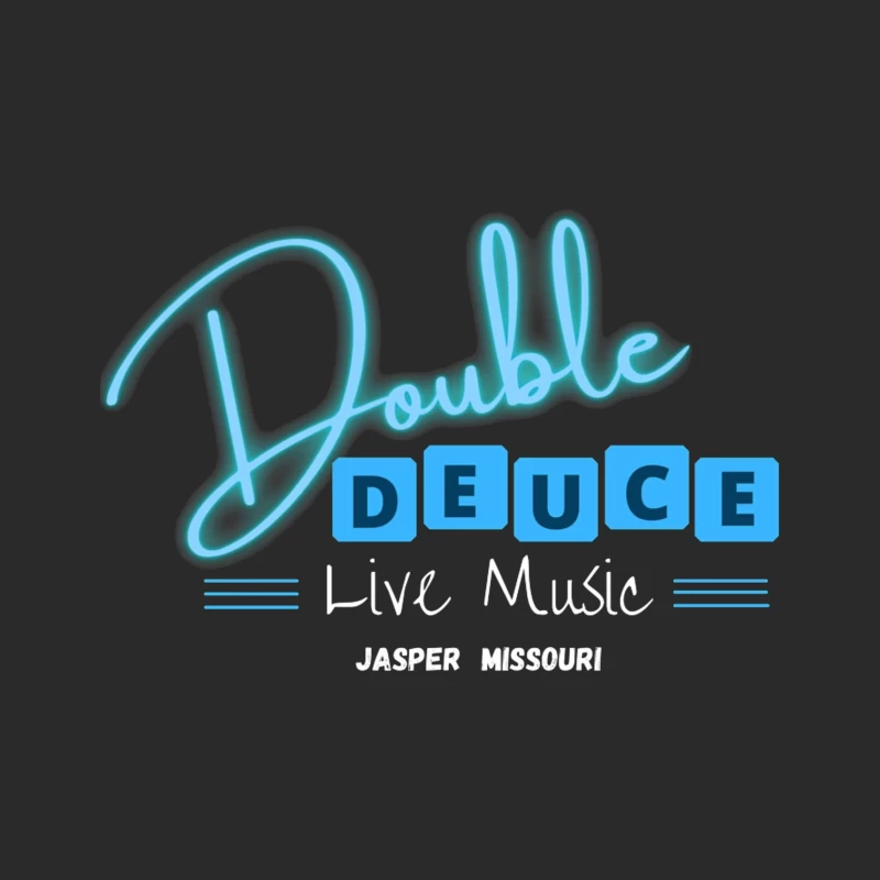 Double Deuce Live Music Venue in Jasper Missouri Baseball Cap