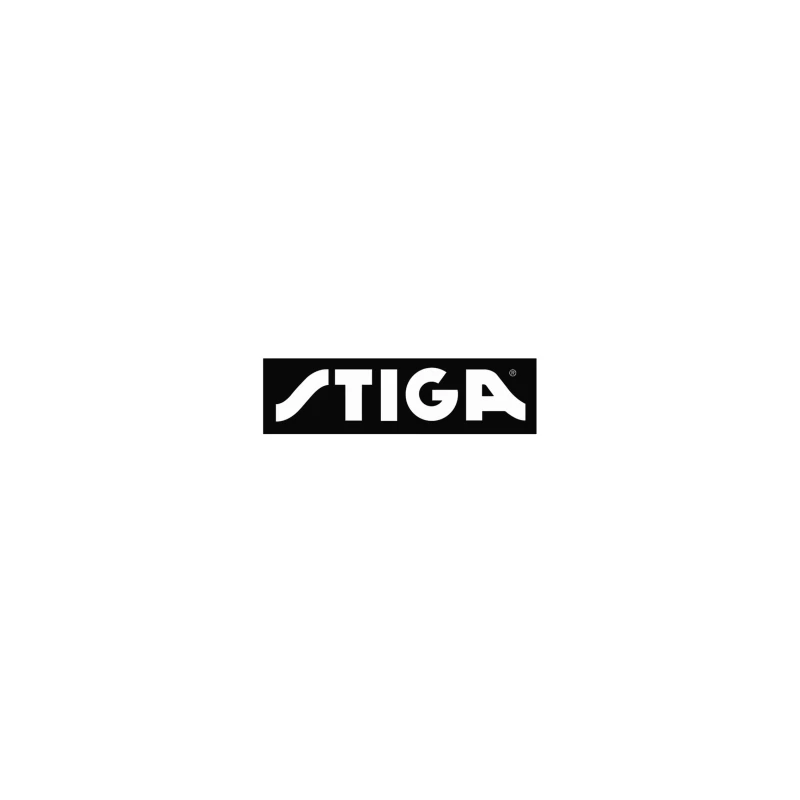 STIGA Sports Equipment Brand Logo in Black and White iPhone Case