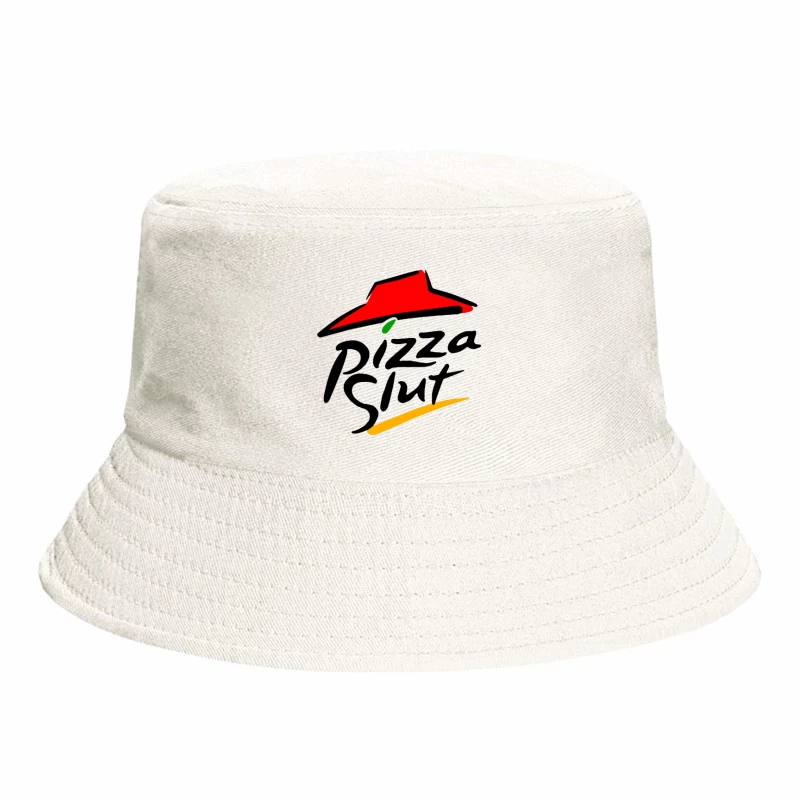 Pizza Hut Classic Red Roof Restaurant Logo Bucket Hat